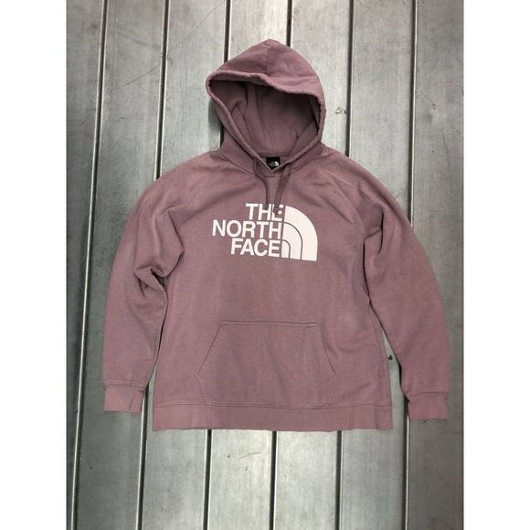 The North Face Tops - Northface Womens Sweatshirt Size XL Mauve Pullover Hoodie